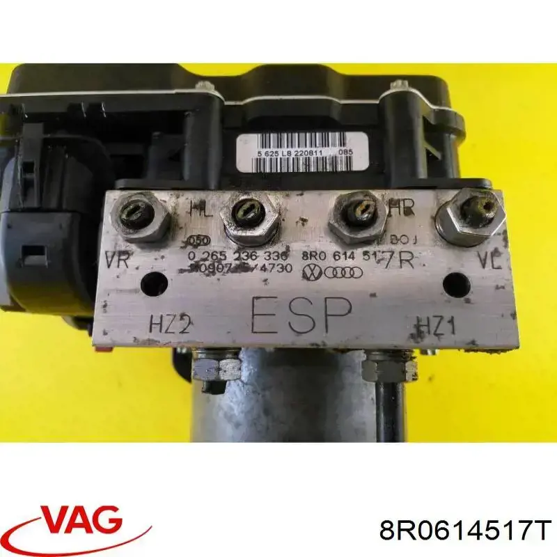 8R0614517T VAG módulo hidráulico abs