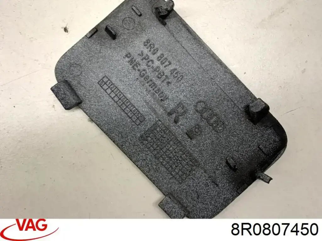  Cobertura de parachoques, enganche de remolque, trasera para Audi Q5 8RB