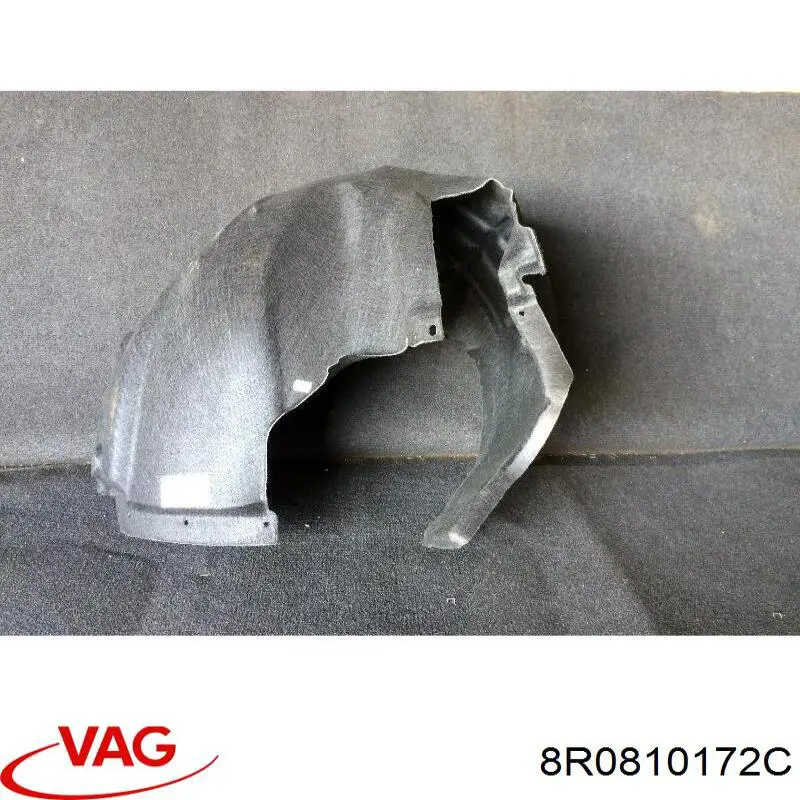 8R0810172C VAG guardabarros interior, aleta trasera, derecho