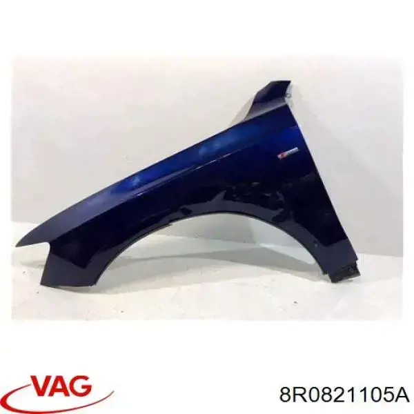 8R0821105A VAG guardabarros delantero izquierdo