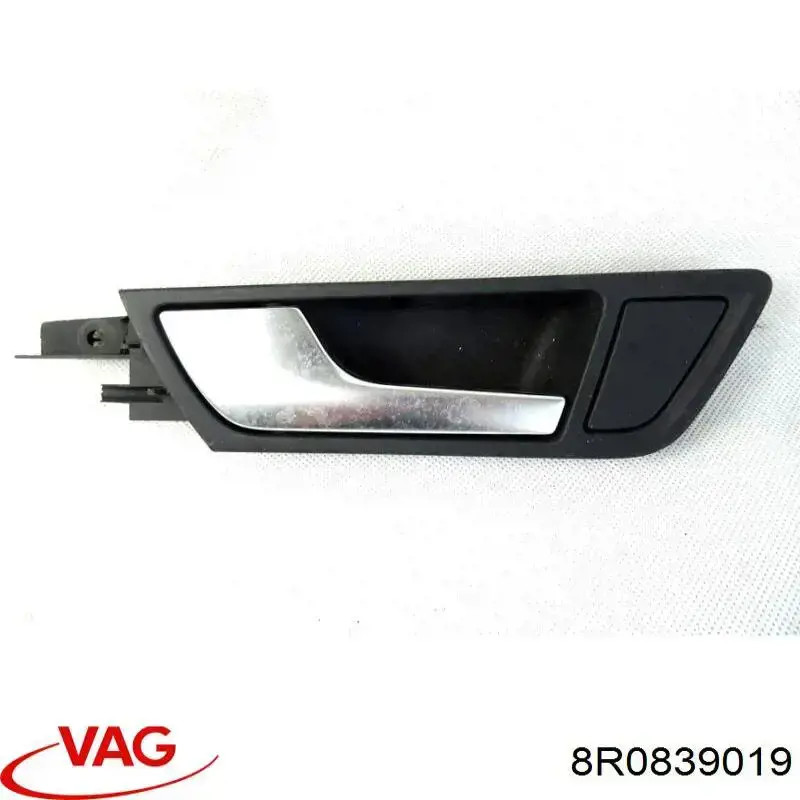 8R0839019 VAG manecilla de puerta, equipamiento habitáculo, trasera izquierda