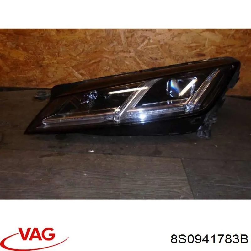  Faro izquierdo para Audi TT FV9