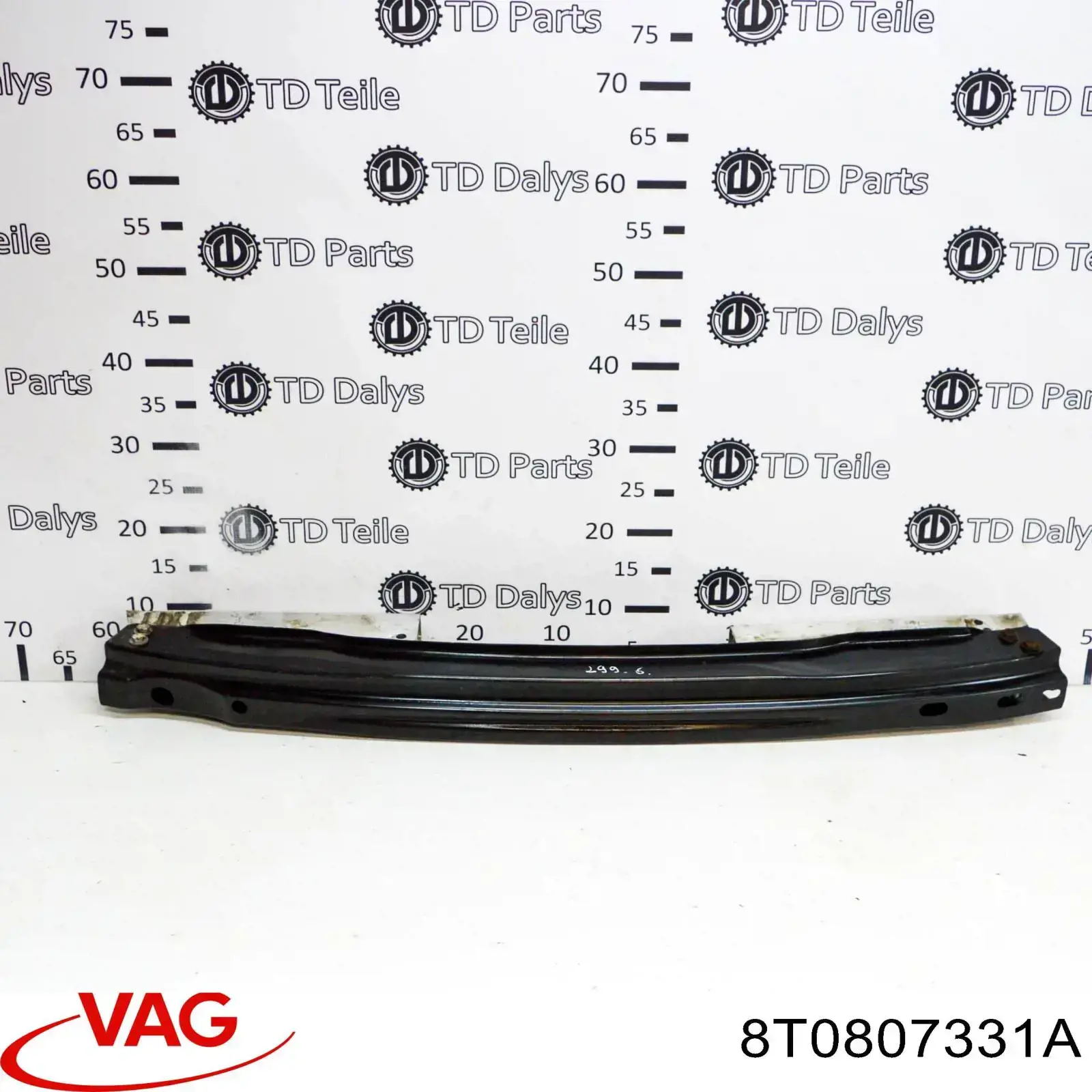 8T0807331A VAG soporte amplificador para parachoques trasero