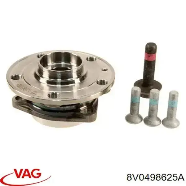 8V0498625A VAG cubo de rueda delantero