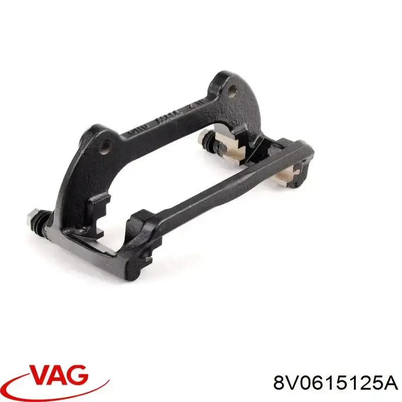 8V0615125A VAG soporte, pinza de freno delantera