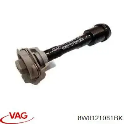 8W0121081BK VAG brida del sistema de refrigeración (triple)