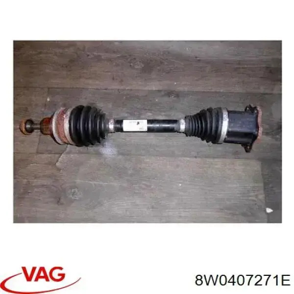 8W0407271E VAG árbol de transmisión delantero