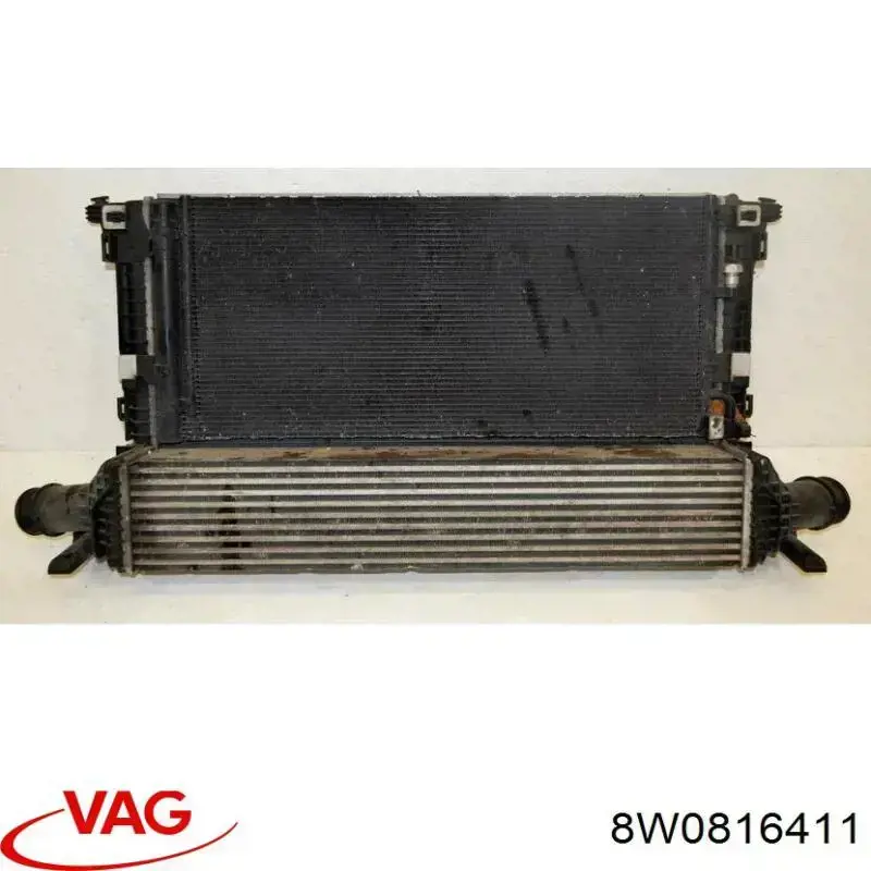 8W0816411 VAG condensador aire acondicionado