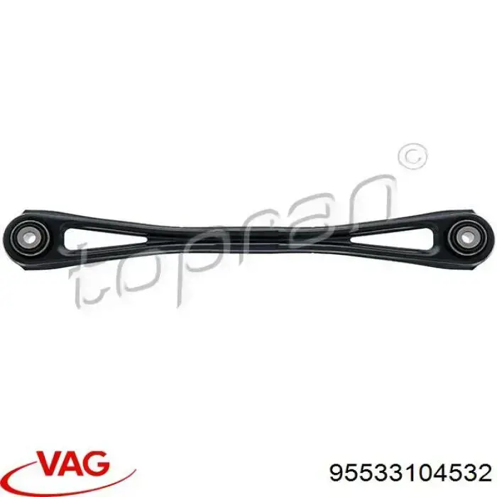 95533104531 VAG brazo suspension inferior trasero izquierdo/derecho