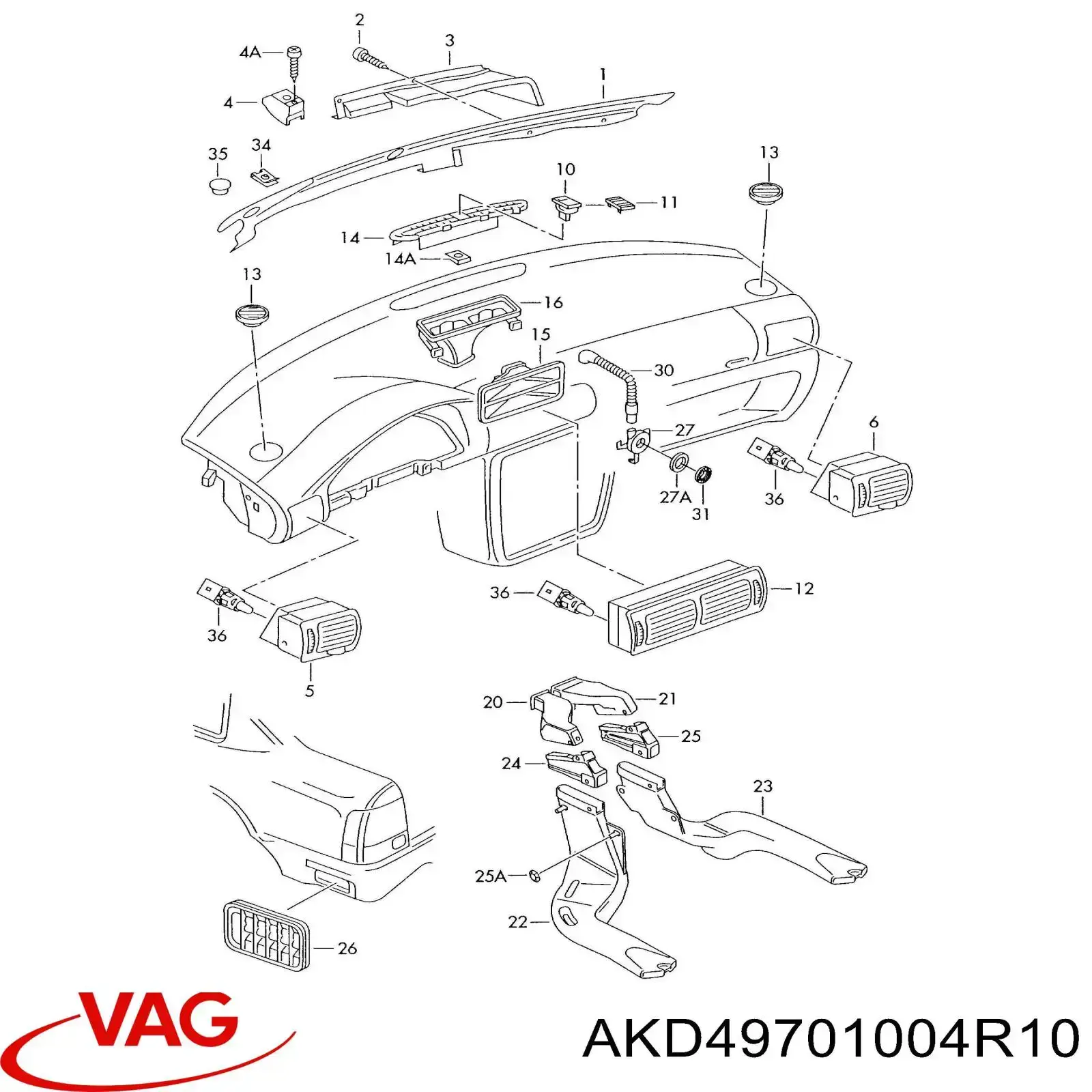 AKD49701004R10 VAG 