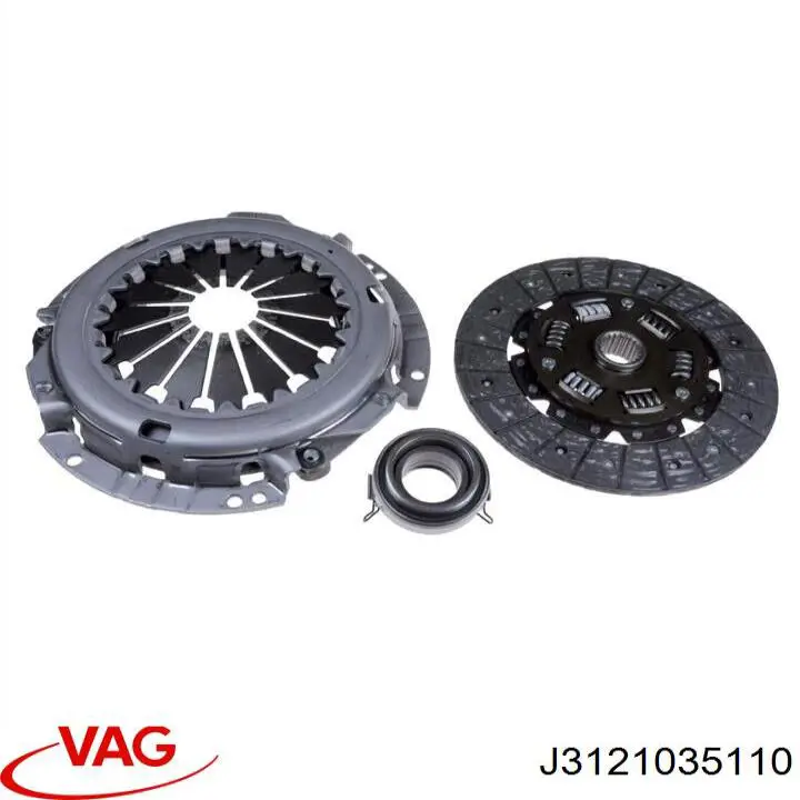 J3121035110 VAG kit de embrague (3 partes)