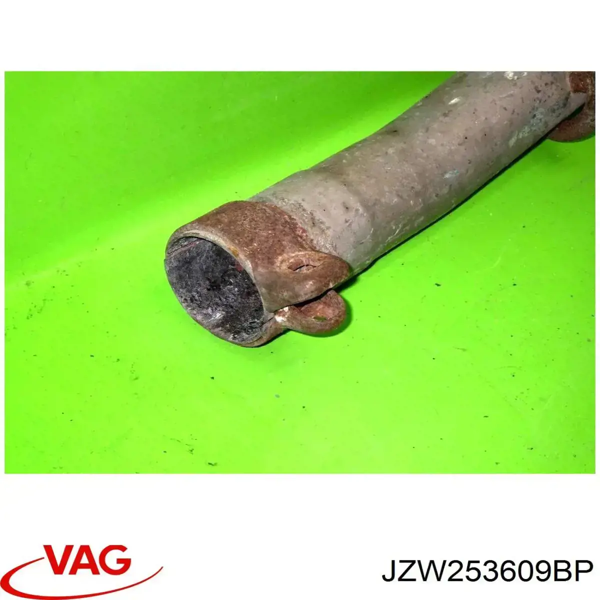 JZW253609BP VAG silenciador posterior