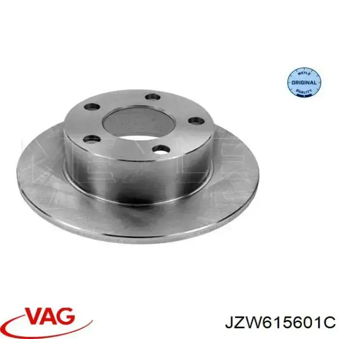 JZW615601C VAG disco de freno trasero