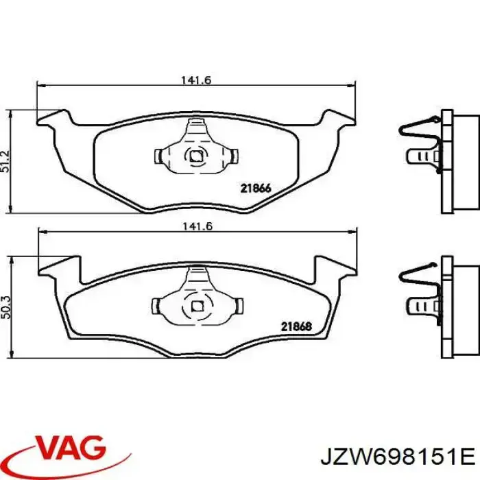 JZW698151E VAG 