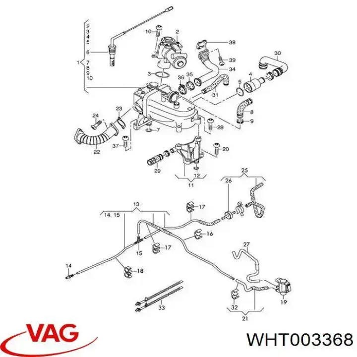  Junta, termostato para Audi Q5 8RB