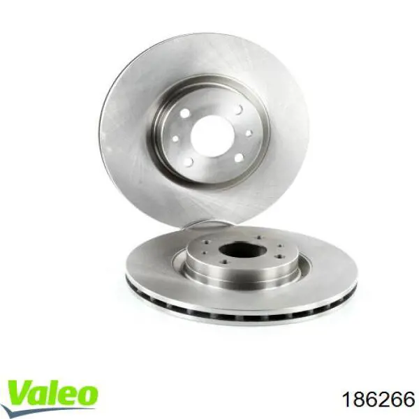 186266 VALEO freno de disco delantero