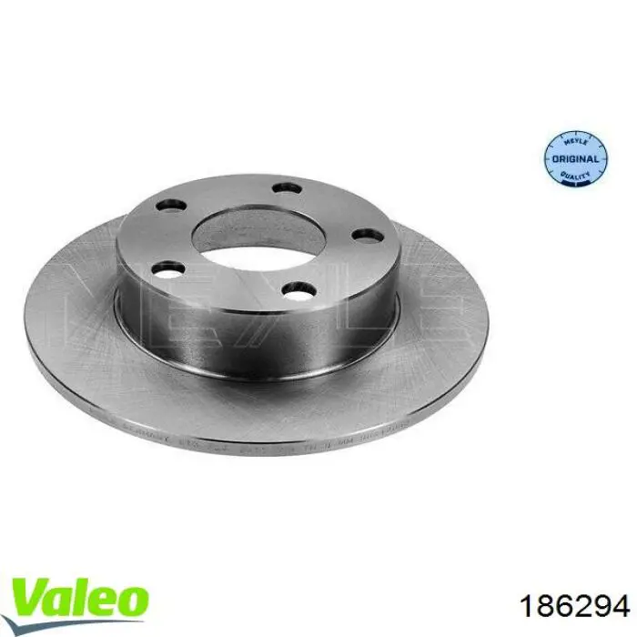 186294 VALEO disco de freno trasero