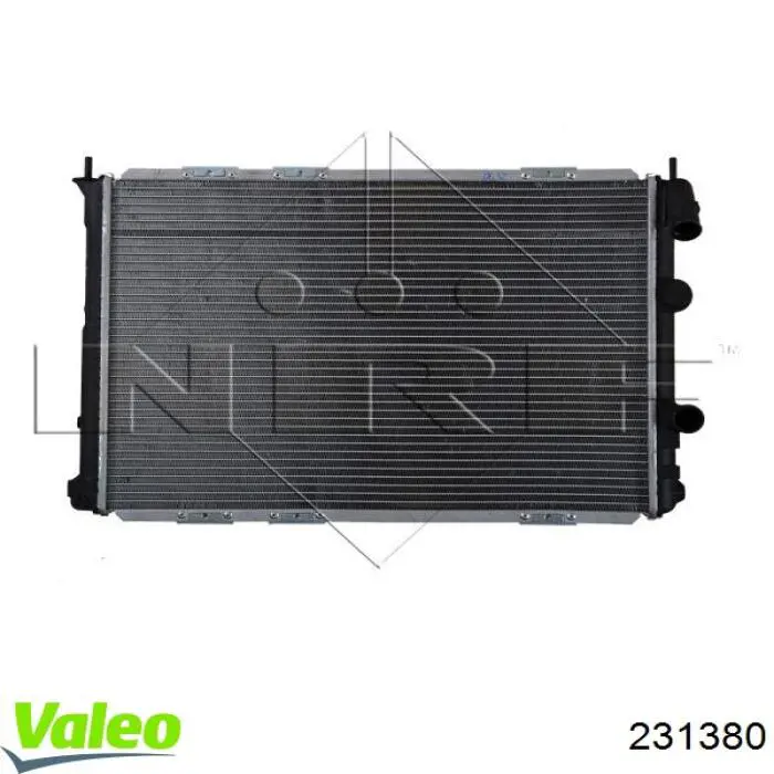 231380 VALEO radiador refrigeración del motor