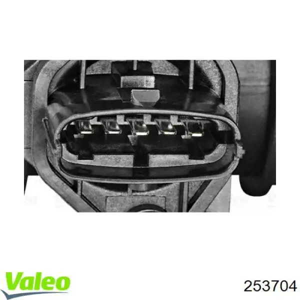 253704 VALEO sensor de flujo de aire/medidor de flujo (flujo de aire masibo)