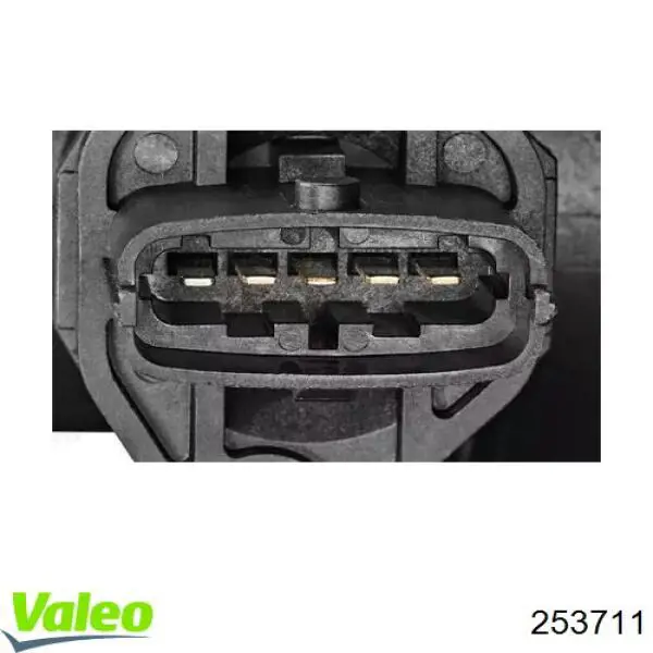 253711 VALEO sensor de flujo de aire/medidor de flujo (flujo de aire masibo)