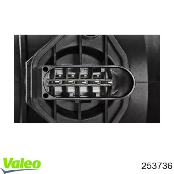 253736 VALEO sensor de flujo de aire/medidor de flujo (flujo de aire masibo)