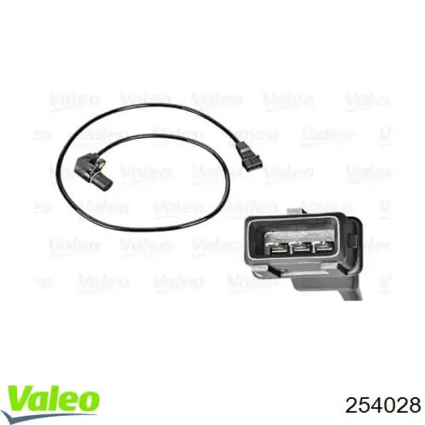 254028 VALEO sensor de posición del cigüeñal