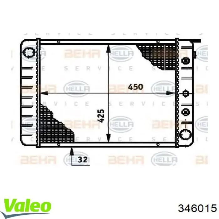 346015 VALEO juego de cables de encendido