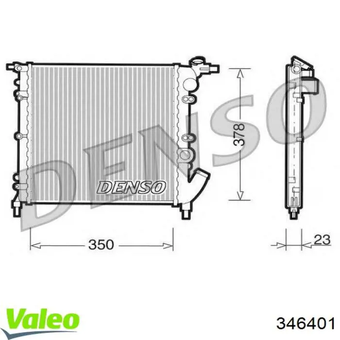 346401 VALEO juego de cables de encendido