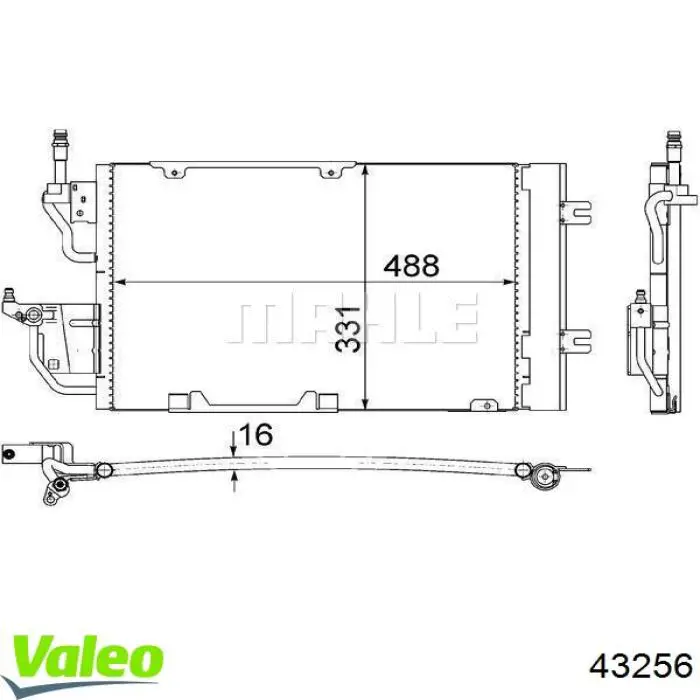 43256 VALEO faro izquierdo