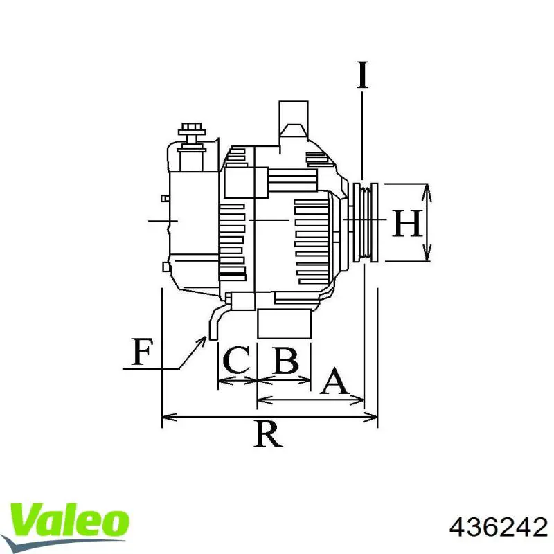 46445100 Ferrari alternador