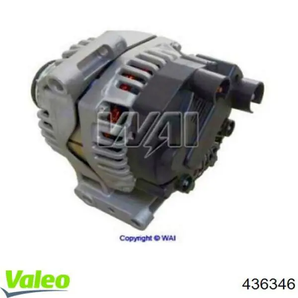 436346 VALEO alternador