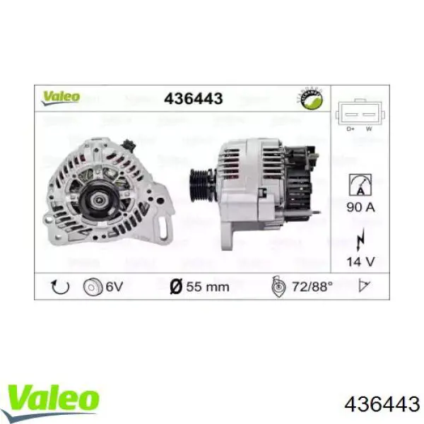 0123320002 VAG alternador