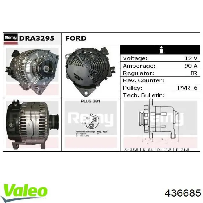 A004T01591 Mitsubishi alternador