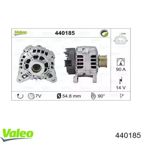 440185 VALEO alternador