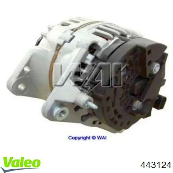 443124 VALEO alternador