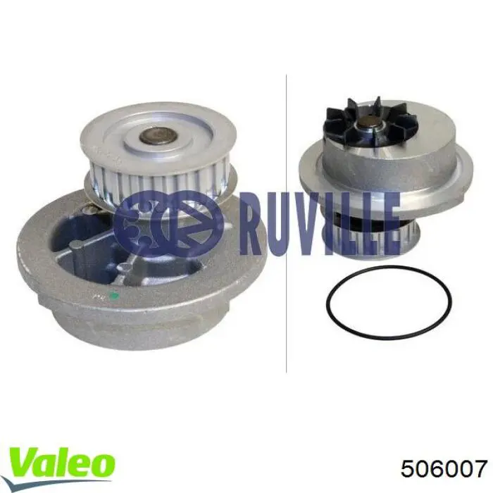 506007 VALEO bomba de agua