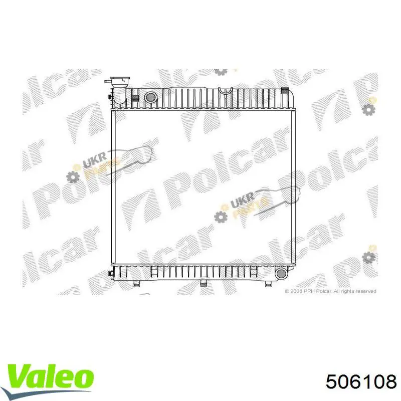 506108 VALEO bomba de agua