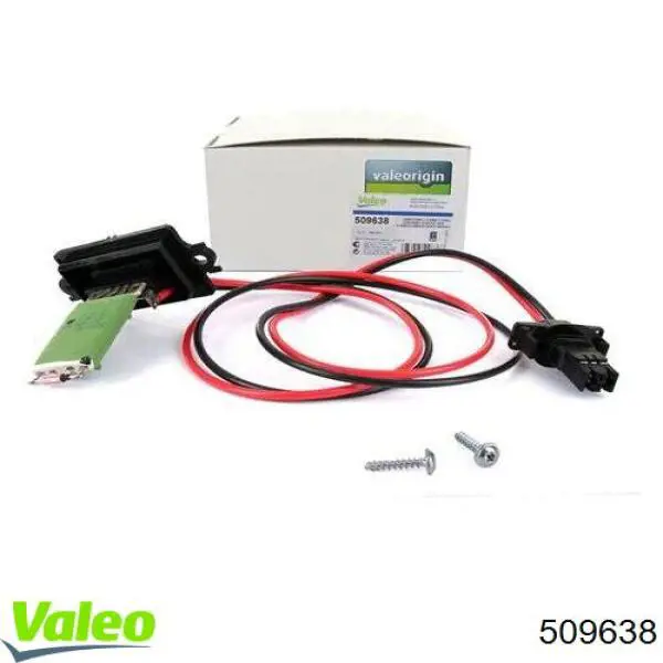 509638 VALEO resistencia de motor, ventilador aire acondicionado