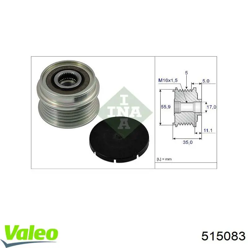 515083 VALEO resitencia, ventilador habitáculo