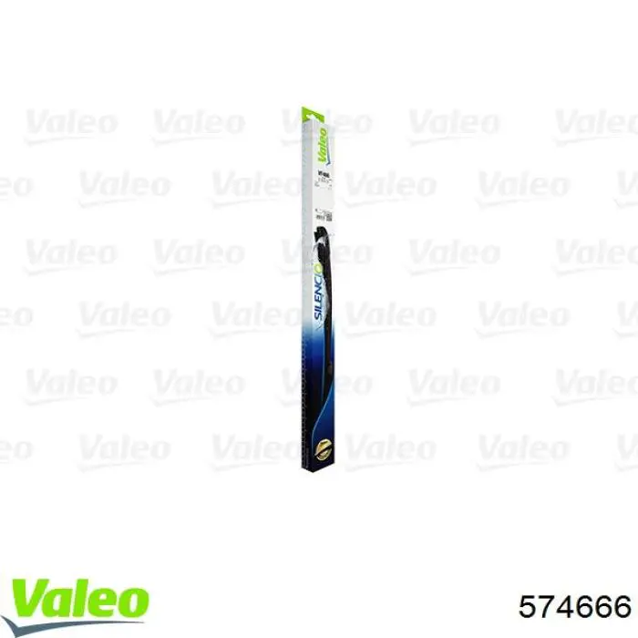 574666 VALEO juego de limpiaparabrisas de luna delantera, 2 piezas