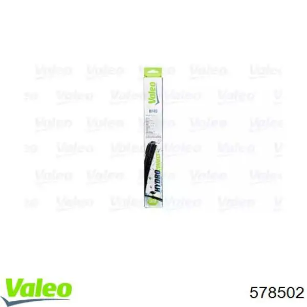 578502 VALEO limpiaparabrisas de luna delantera copiloto