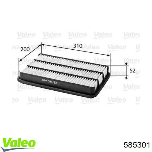 585301 VALEO filtro de aire