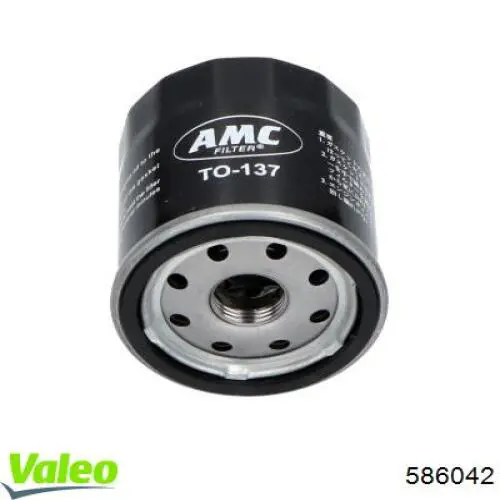 586042 VALEO filtro de aceite