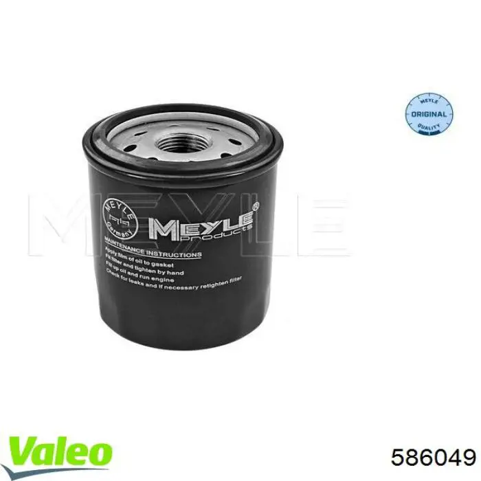 586049 VALEO filtro de aceite