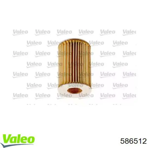 586512 VALEO filtro de aceite