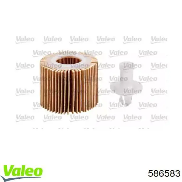 586583 VALEO filtro de aceite