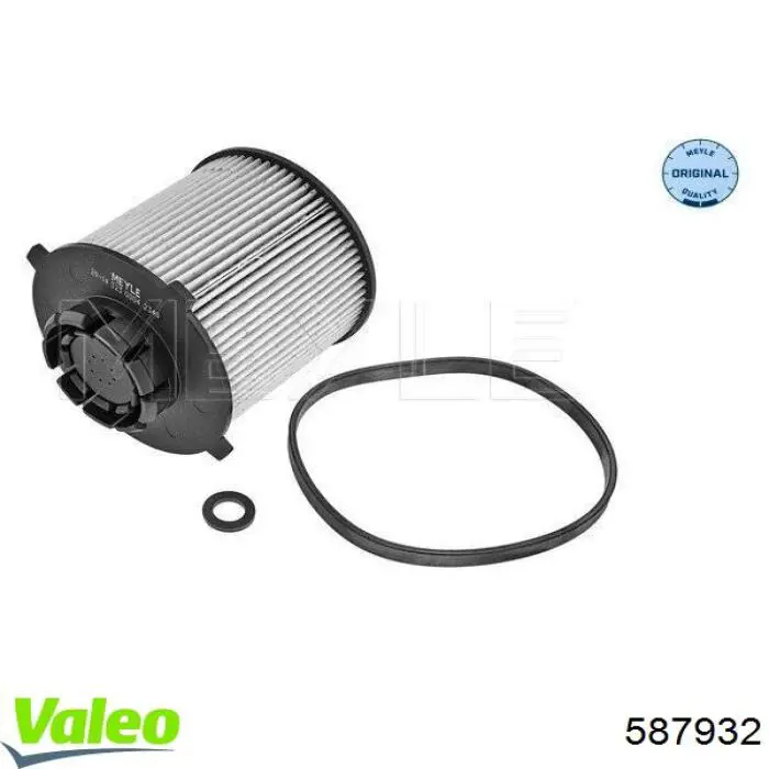 587932 VALEO caja, filtro de combustible