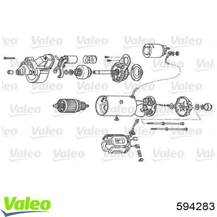 594283 VALEO reductor de arranque