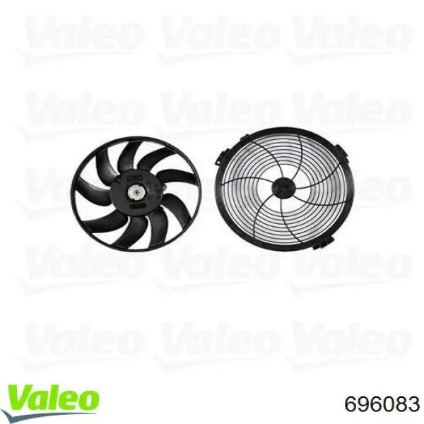 9069062200 Mercedes rodete ventilador, refrigeración de motor