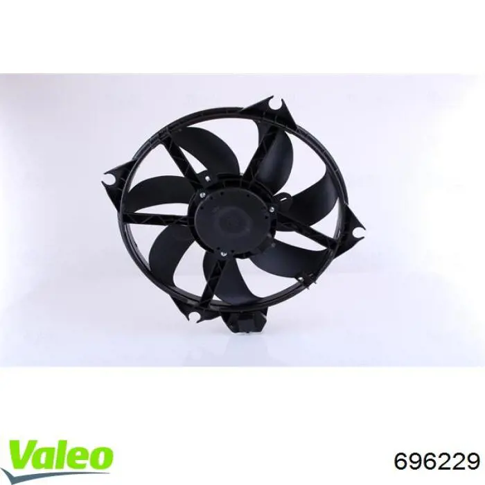 696229 VALEO ventilador (rodete +motor refrigeración del motor con electromotor completo)